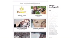 Desktop Screenshot of montagnolli.at